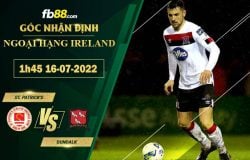 Fb88 soi kèo trận đấu St. Patrick’s vs Dundalk