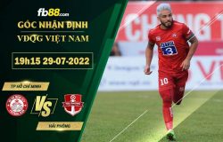 Fb88 soi kèo trận đấu TP Hồ Chí Minh vs Hải Phòng