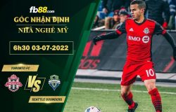 Fb88 soi kèo trận đấu Toronto FC vs Seattle Sounders