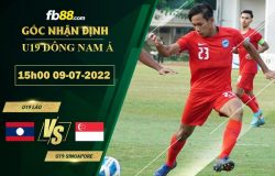 Fb88 soi kèo trận đấu U19 Lao vs U19 Singapore