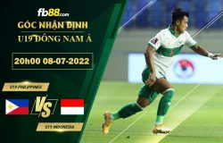 Fb88 soi kèo trận đấu U19 Philippines vs U19 Indonesia