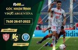 Fb88 soi kèo trận đấu Union Santa Fe vs Godoy Cruz