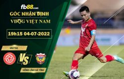 Fb88 soi kèo trận đấu Viettel vs Hồng Lĩnh Hà Tĩnh