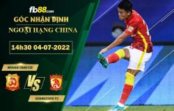 Fb88 soi kèo trận đấu Wuhan Yangtze vs Guangzhou