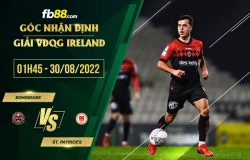 fb88-soi kèo Bohemians vs St. Patrick's