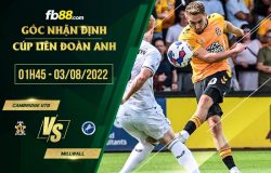 fb88-soi kèo Cambridge vs Millwall