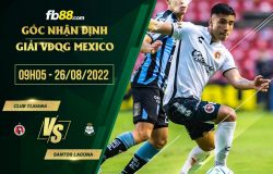 fb88-soi kèo Club Tijuana vs Santos Laguna