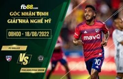 fb88-soi kèo FC Dallas vs Philadelphia Union