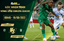 fb88-soi kèo Ludogorets vs Zalgiris Vilnius