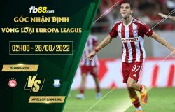 fb88-soi kèo Olympiakos vs Apollon Limassol