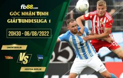 fb88-chi tiết kèo trận đấu Union Berlin vs Hertha Berlin