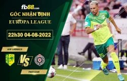 Fb88 soi kèo trận đấu AEK Larnaca vs Partizan