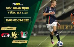 Fb88 soi kèo trận đấu AZ Alkmaar vs NEC Nijmegen