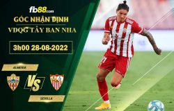 Fb88 soi kèo trận đấu Almeria vs Sevilla