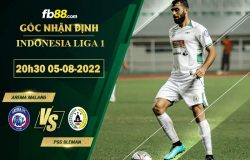 Fb88 soi kèo trận đấu Arema Malang vs PSS Sleman