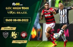 Fb88 soi kèo trận đấu Atletico Mineiro vs Atletico Paranaense