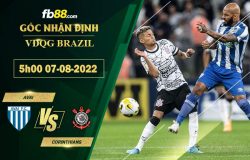 Fb88 soi kèo trận đấu Avai vs Corinthians