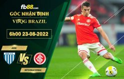 Fb88 soi kèo trận đấu Avai vs Internacional