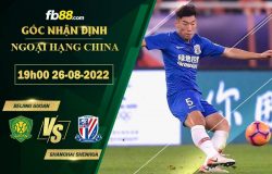 Fb88 soi kèo trận đấu Beijing Guoan vs Shanghai Shenhua