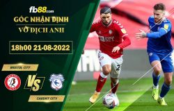 Fb88 bảng kèo trận đấu Bristol City vs Cardiff City