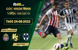 Fb88 soi kèo trận đấu Chivas Guadalajara vs Monterrey