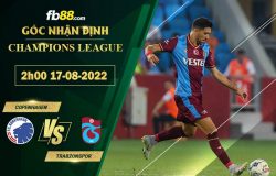 Fb88 soi kèo trận đấu Copenhagen vs Trabzonspor