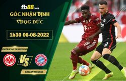 Fb88 bảng kèo trận đấu Eintracht Frankfurt vs Bayern Munich