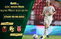 Fb88 bảng kèo trận đấu FC Seoul vs Jeju