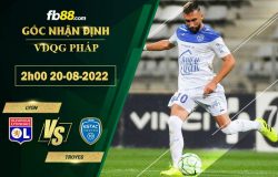 Fb88 soi kèo trận đấu Lyon vs Troyes