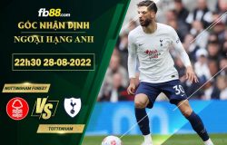 Fb88 soi kèo trận đấu Nottingham Forest vs Tottenham