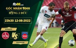 Fb88 soi kèo trận đấu Nurnberg vs Heidenheim