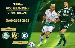 Fb88 soi kèo trận đấu Palmeiras vs Goias