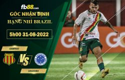 Fb88 soi kèo trận đấu Sampaio vs Cruzeiro