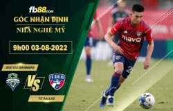 Fb88 soi kèo trận đấu Seattle Sounders vs FC Dallas