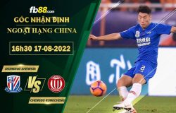 Fb88 soi kèo trận đấu Shanghai Shenhua vs Chengdu Rongcheng