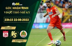 Fb88 bảng kèo trận đấu Sivasspor vs Alanyaspor