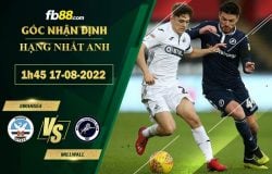 Fb88 soi kèo trận đấu Swansea vs Millwall