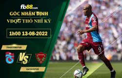 Fb88 soi kèo trận đấu Trabzonspor vs Hatayspor