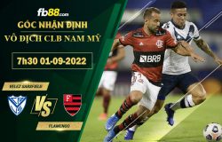 Fb88 soi kèo trận đấu Velez Sarsfield vs Flamengo