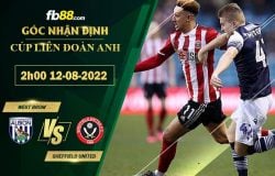 Fb88 soi kèo trận đấu West Brom vs Sheffield United