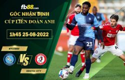 Fb88 soi kèo trận đấu Wycombe vs Bristol City