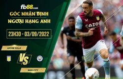 fb88-soi kèo Aston Villa vs Man City