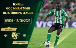 fb88-soi kèo Real Betis vs Ludogorets