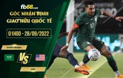 fb88-soi kèo Saudi Arabia vs USA