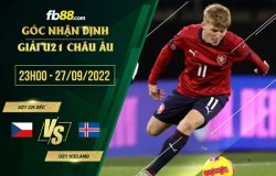 fb88-soi kèo U21 CH Séc vs U21 Iceland