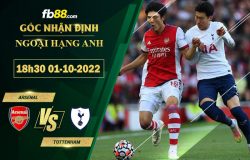 Fb88 soi kèo trận đấu Arsenal vs Tottenham