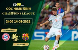 Fb88 soi kèo trận đấu Bayern Munich vs Barcelona