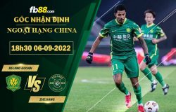 Fb88 soi kèo trận đấu Beijing Guoan vs Zhejiang