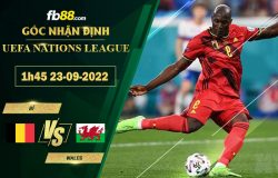 Fb88 soi kèo trận đấu Bỉ vs Wales