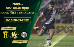 Fb88 soi kèo trận đấu Club Guarani vs Asuncion